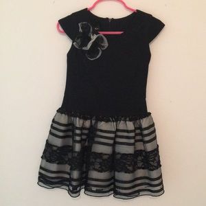 Stunning black lace dress